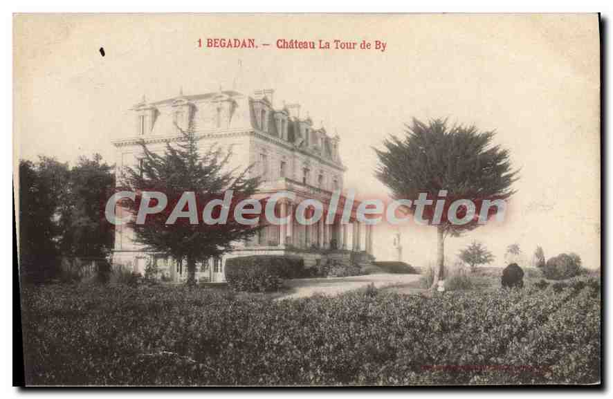 Begadan — Château La Tour de By — CPAdeCollection
