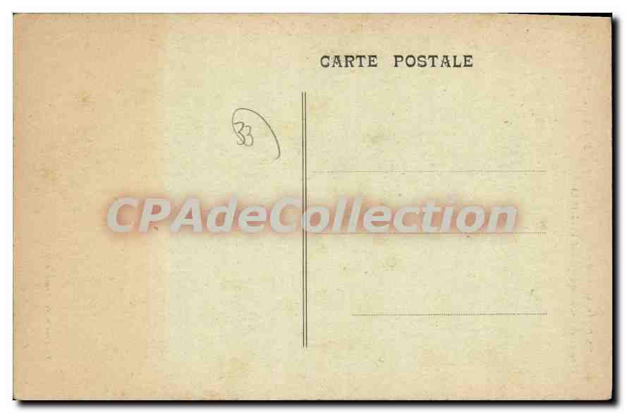 La Côte d'Argent — Monumento conmemorativo 1914-1918 — Soulac-sur-Mer, editor N.G. — Reverso