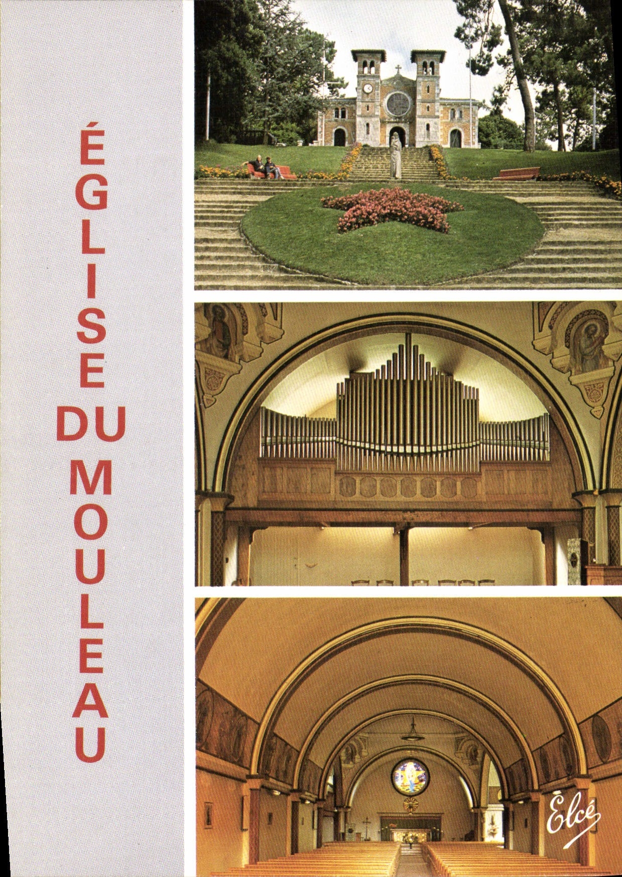 Église du Mouleau — Élécé, série N°7414 — Éditeur Élécé