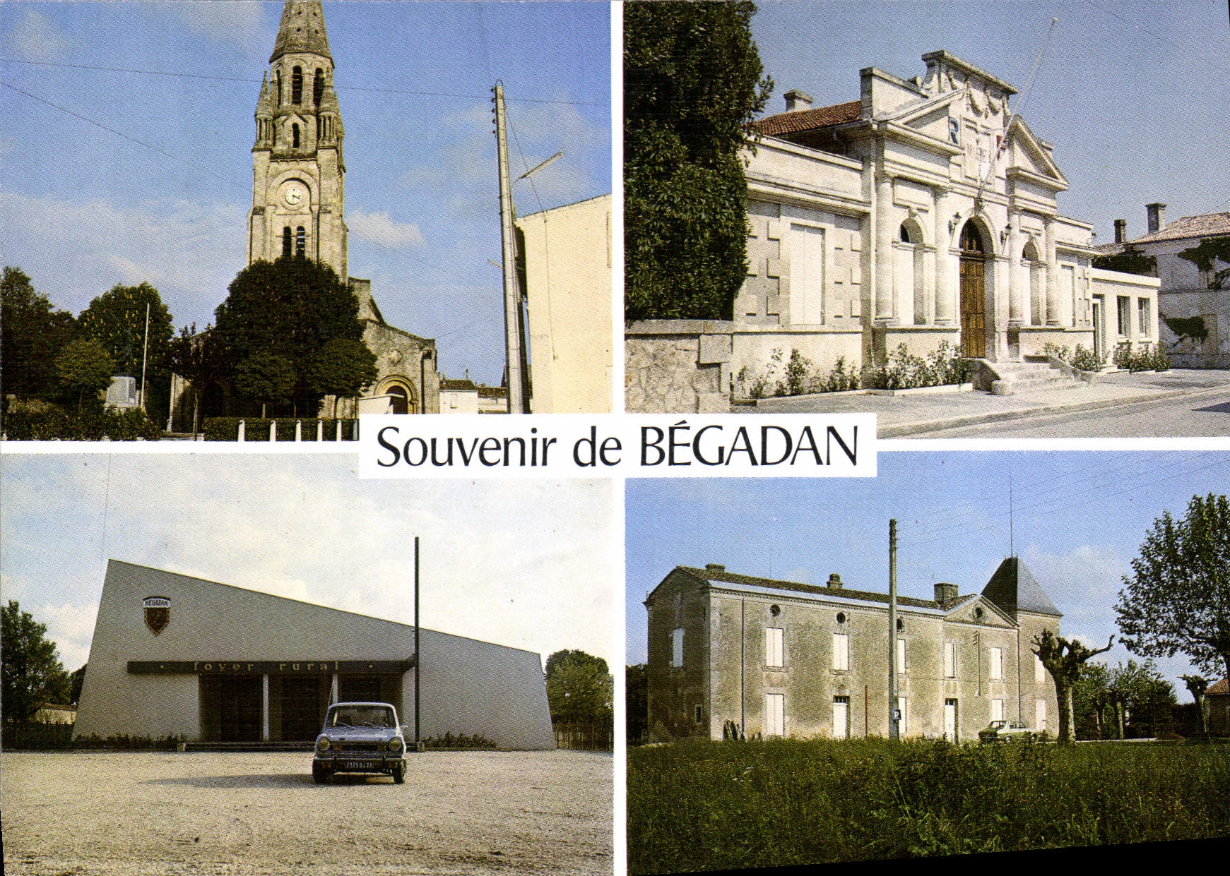 Bégadan — Souvenir de BÉGADAN — Cartes Postales Vinothèque