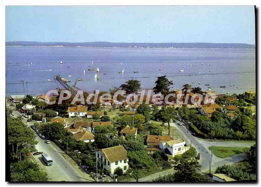 Bassin d'Arcachon — Cap Ferret — Viertel Bellecaire — Abfahrt des Kleinen Zuges — Éditions Théolac, Limoges