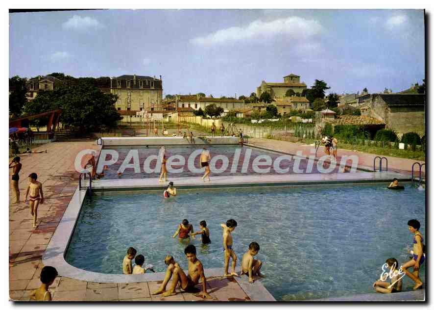 CPSM Saint Andre de Cubzac La Piscine