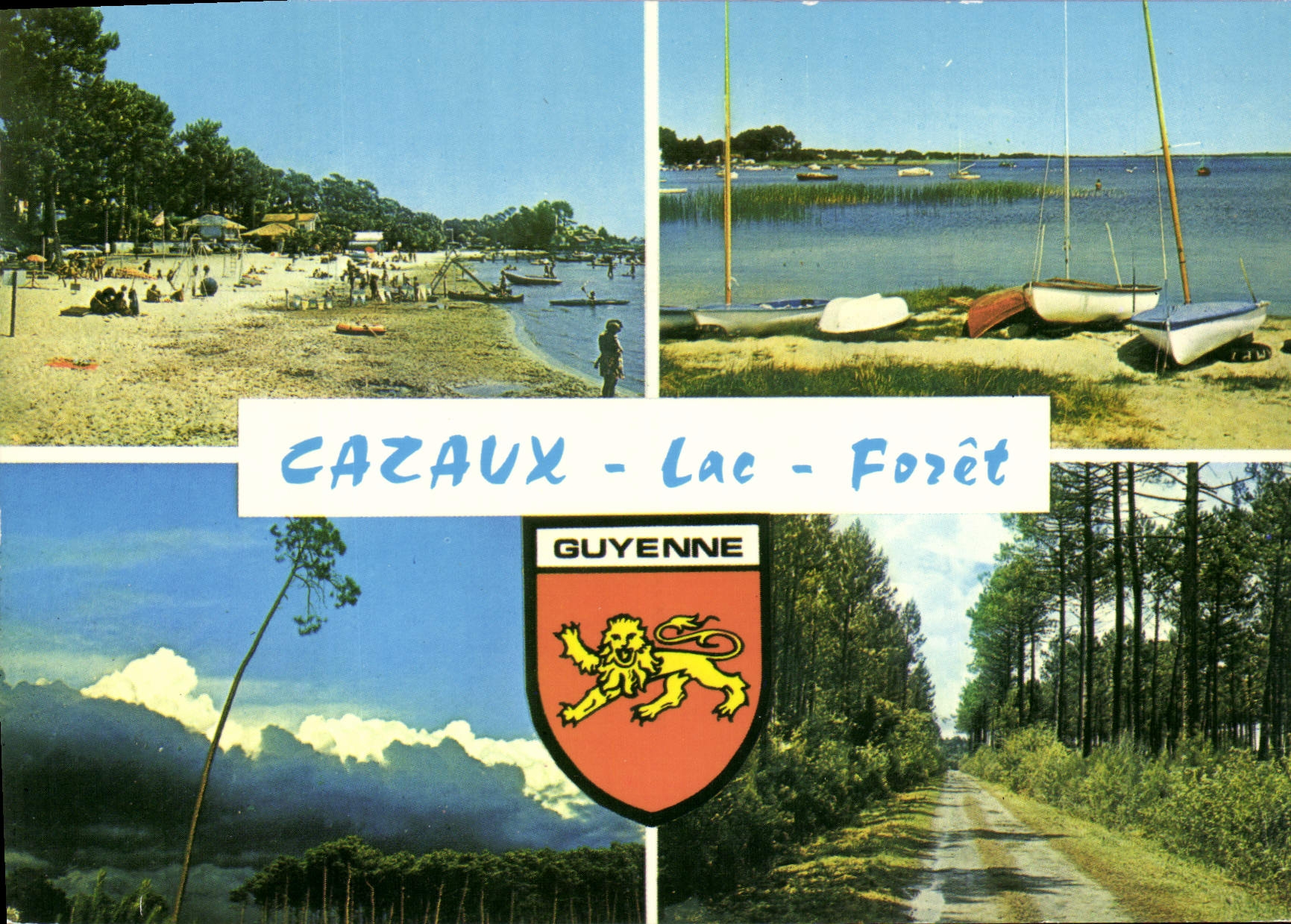 Cazaux - Lac - Forêt — Guyenne — Éditeur Côte Aquitaine