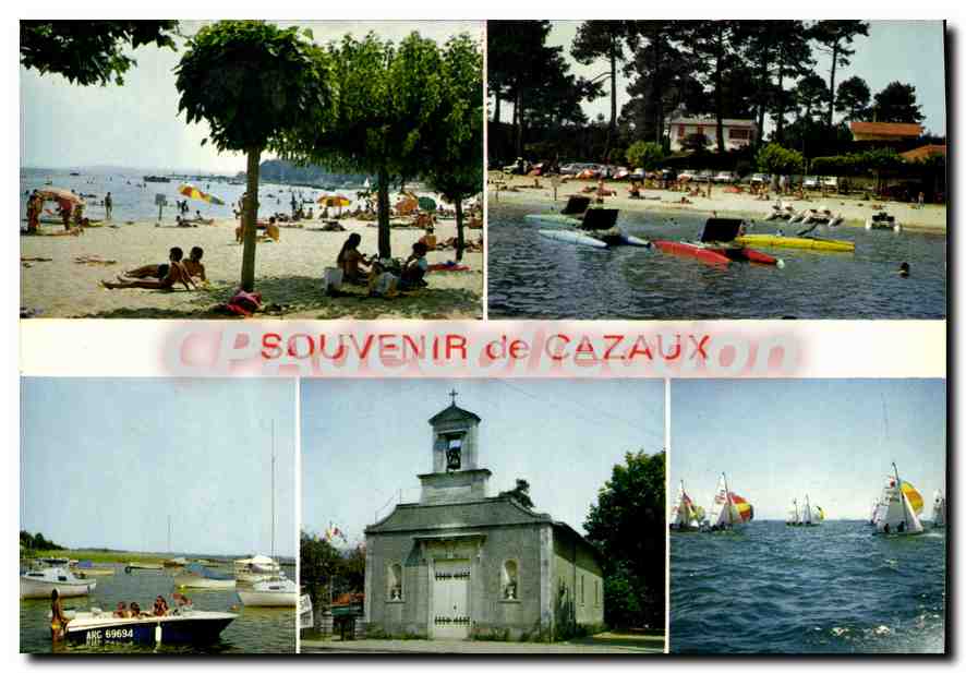 Cazaux (Gironde) — Divers Aspects — Éditions LA CIGOGNE, Bordeaux