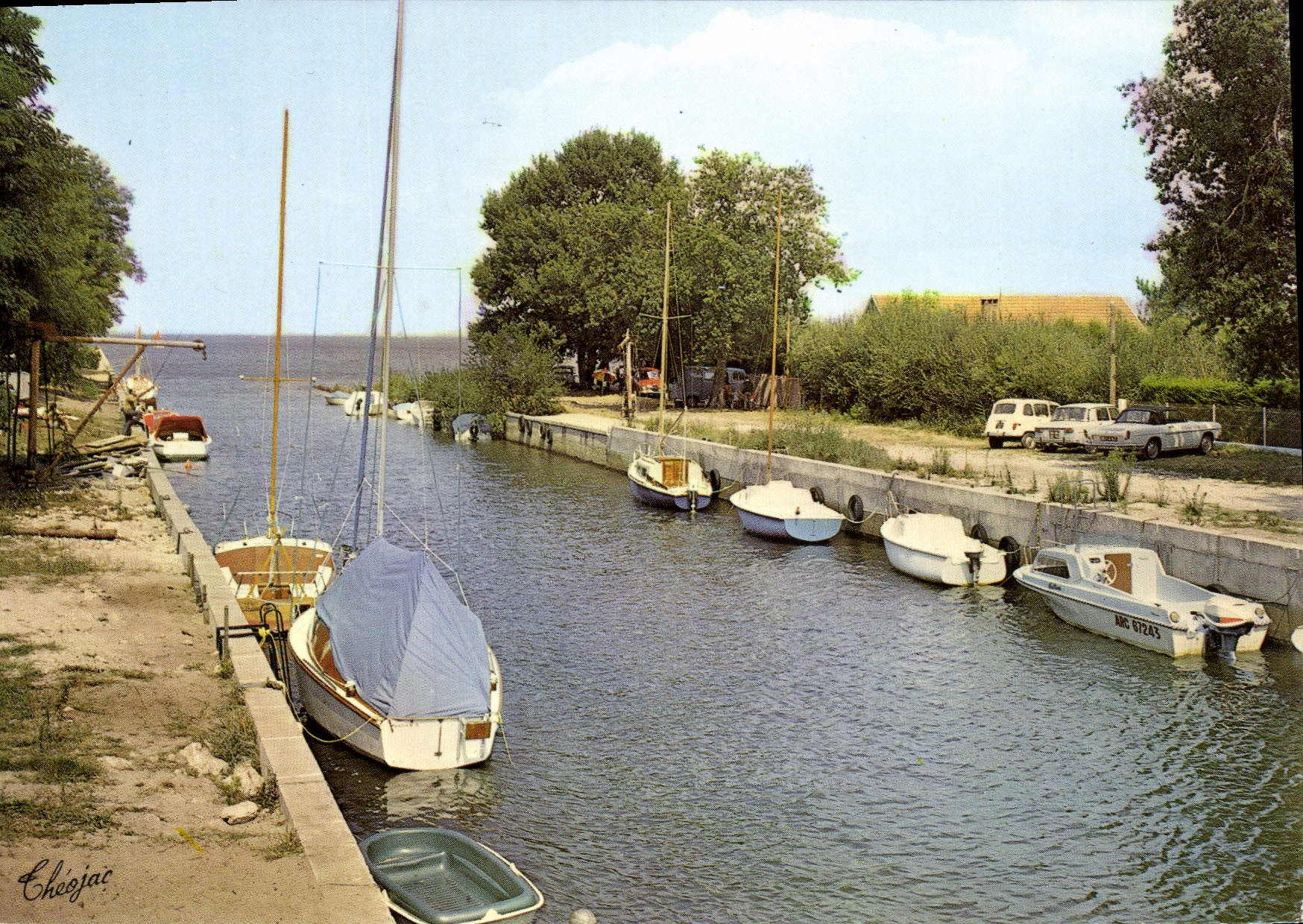 Côte d'Argent — Maubuisson (Gironde) — Le canal — Éditions Théolac