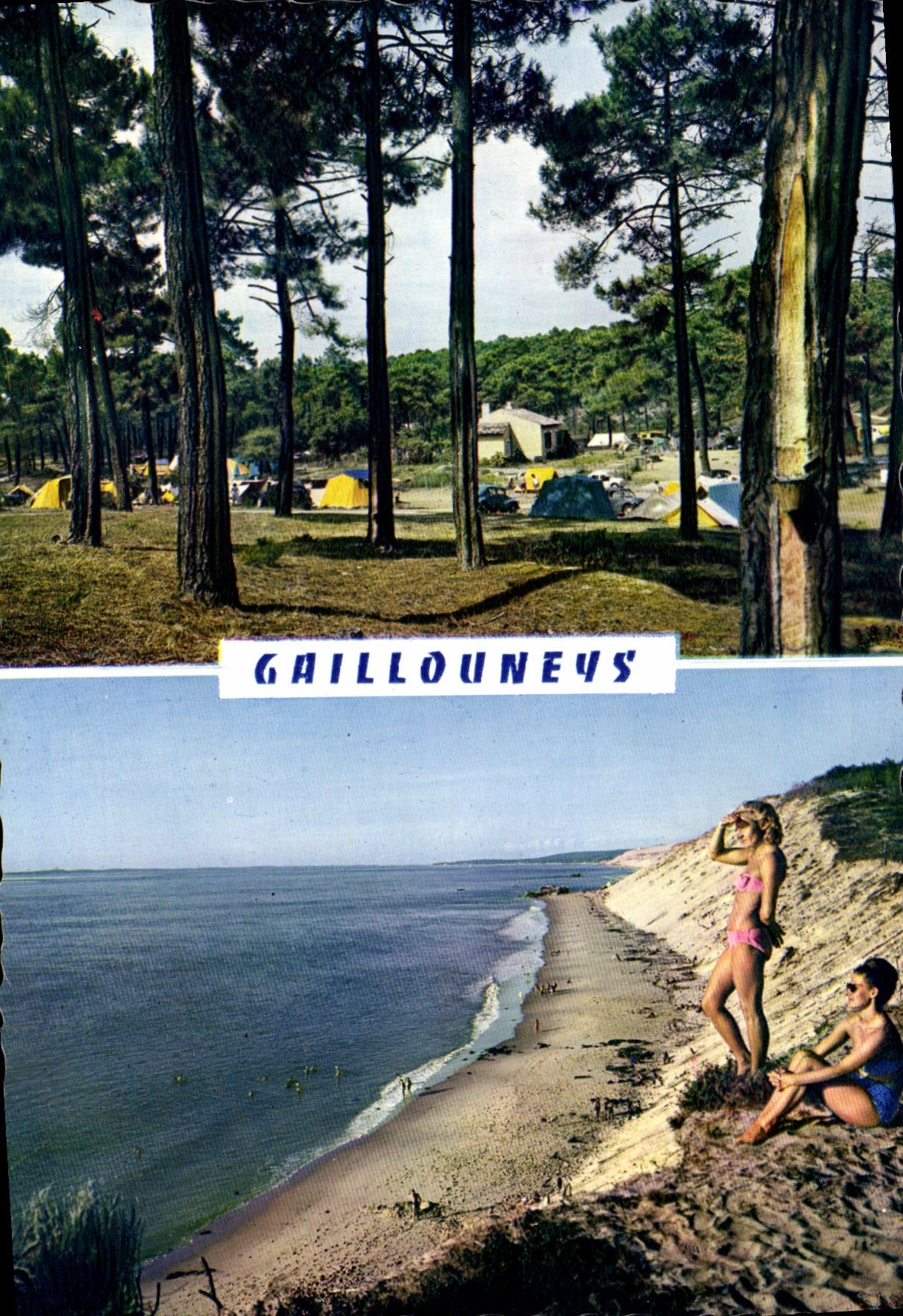 Gaillouneys — Camping und Strand — Éditions Mexichrome