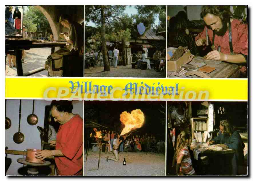Village Médiéval — La Hume (33470) — Éditions 'LA CIGOGNE'