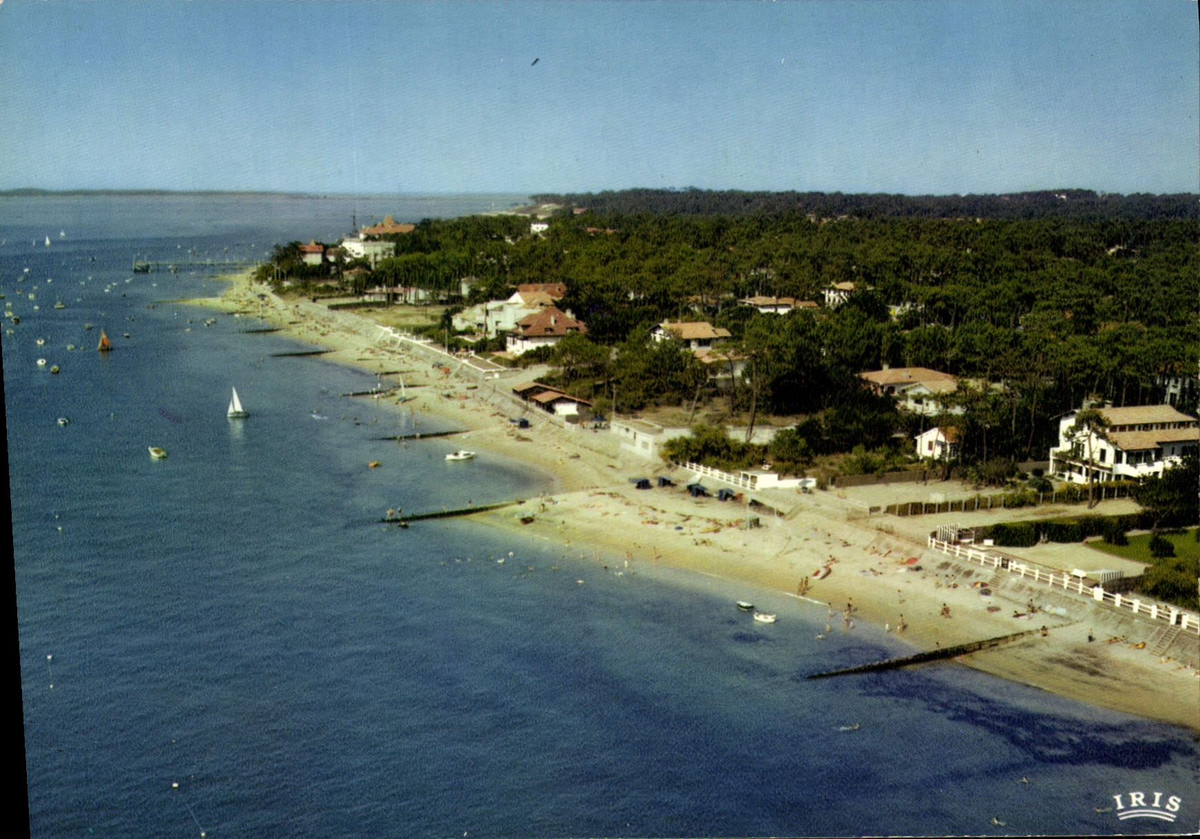 Bassin d'Arcachon — vue aérienne — Éditions Diplôme Mexichrome, Limoges, n°359