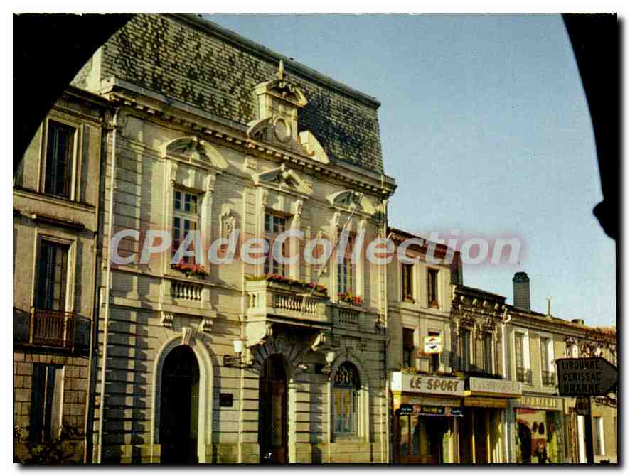 Créon (Gironde) — L'Hôtel de Ville — Éditions La Cigogne, Bordeaux