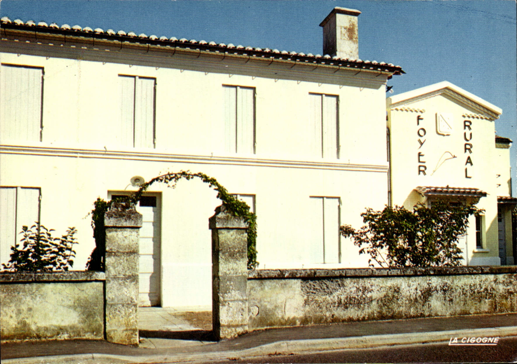 Saint-Antoine-sur-l'Isle — Le Foyer Rural et la Cantine — Éditions LA CIGOGNE