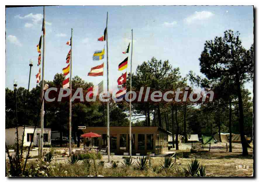 Camping International Grand-Crohot-Ocean — Entrée et réception — Éditions Mexichrome