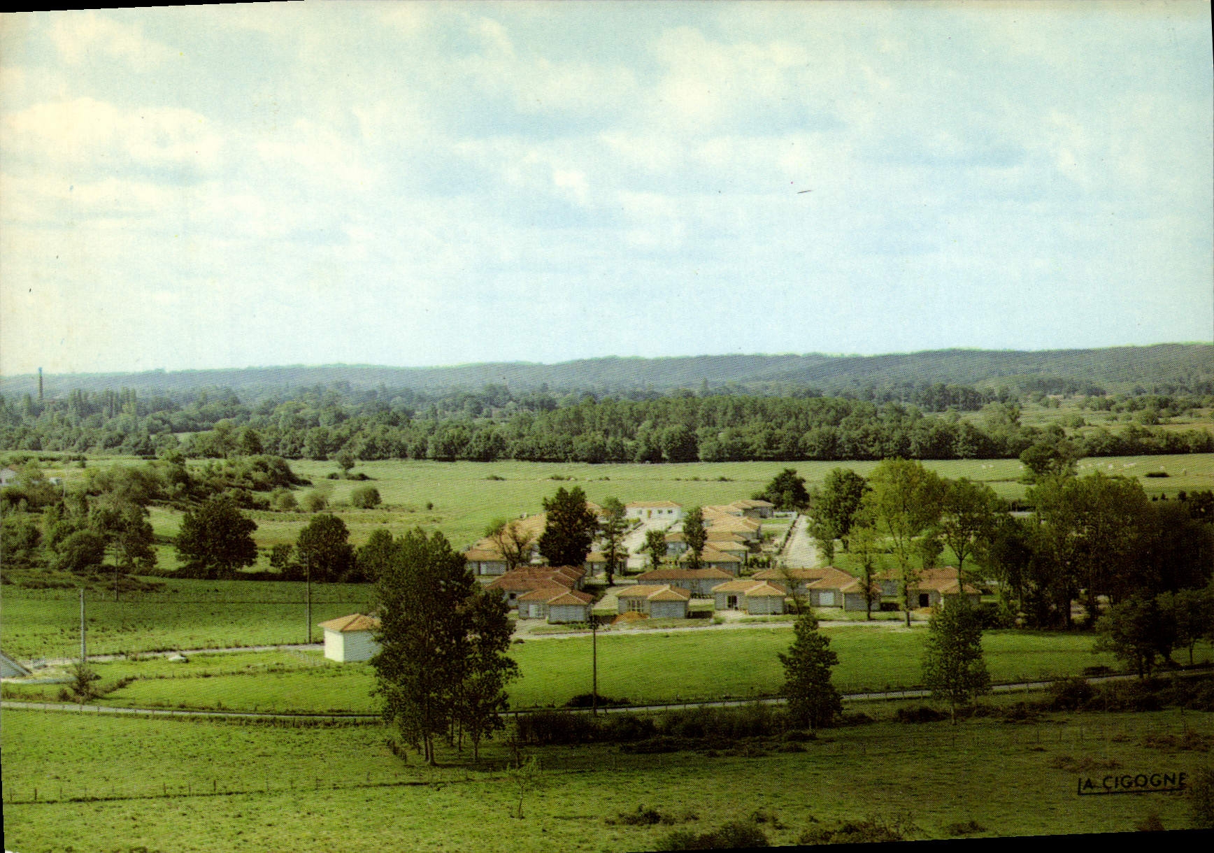 Les Eglisottes (Gironde) — Village 'Les eaux vives' — Éditions 'LA CIGOGNE'