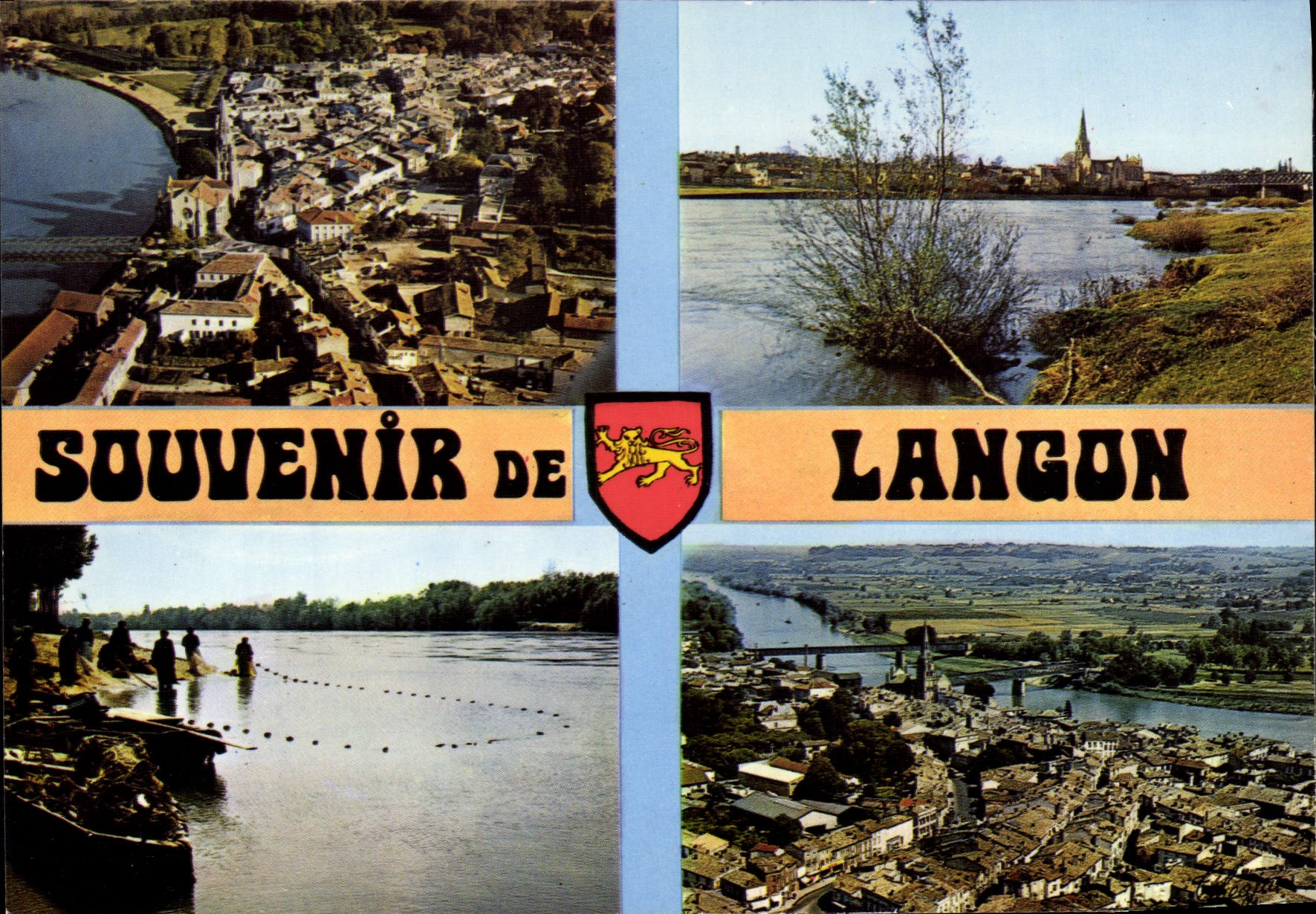 Langon — Souvenir de Langon — Éditions Modernes, Thiolac