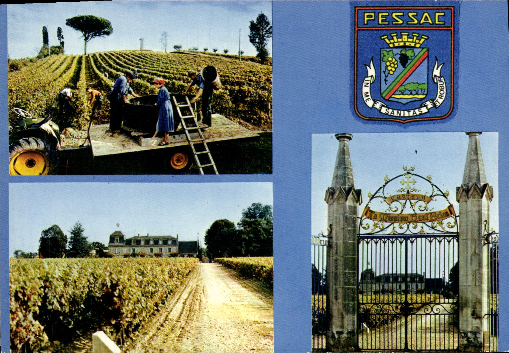 CPSM Pessac Chateau La Mission Haut Brion