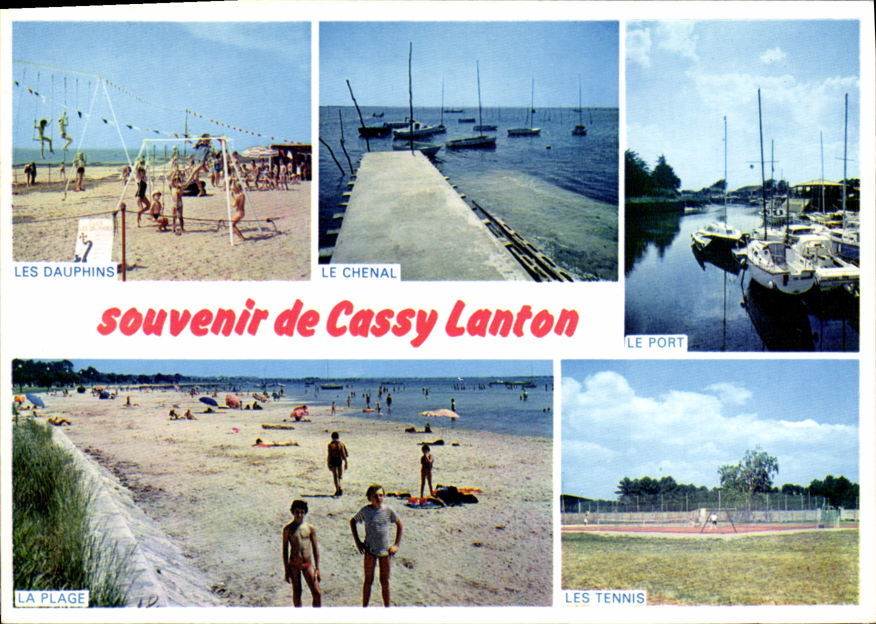 Casssy Lanton — Erinnerungen an die Bucht von Arcachon — Verlag: Imprimerie des Ports