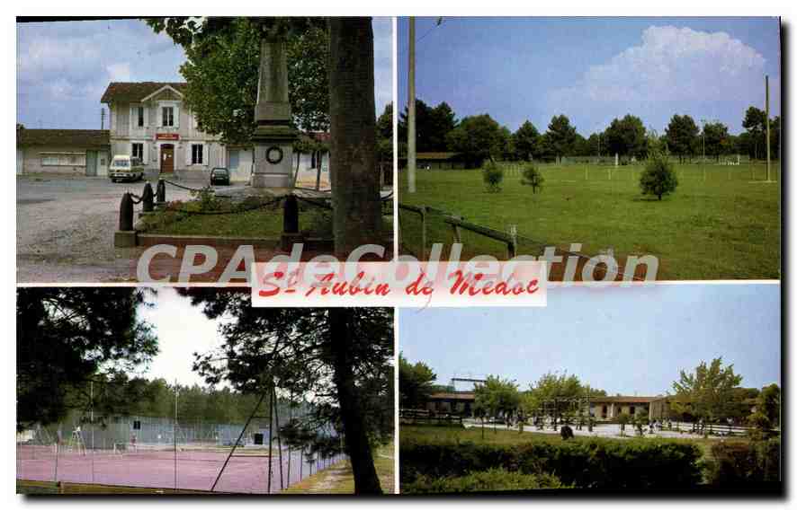 Saint-Aubin-de-Médoc — vue de plusieurs lieux — CPAdeCollection