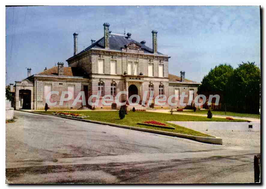 Saint-Savin-de-Blaye (Gironde) — Das Rathaus und seine Gärten — Imprimeur Combier
