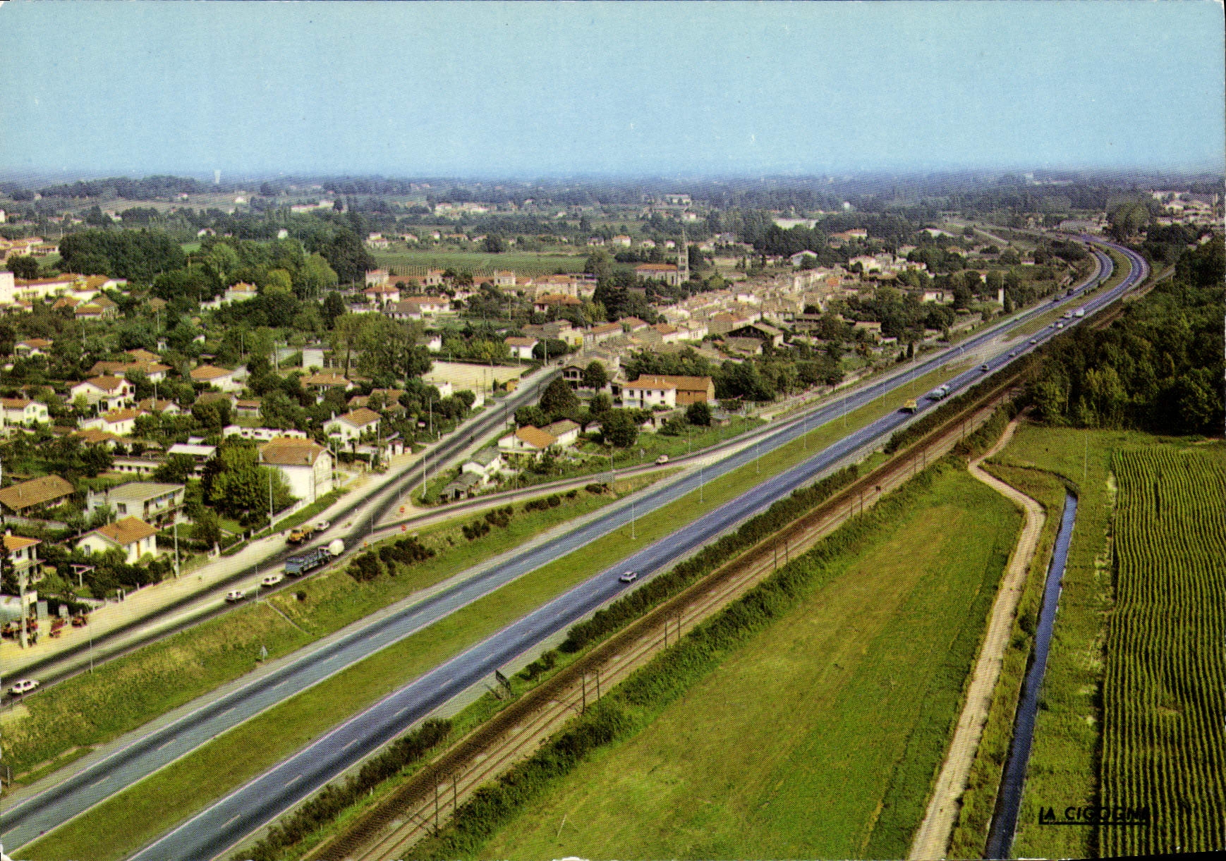 La Cigogne — Vue aérienne générale — Éditions La Cigogne, 33000 Bordeaux