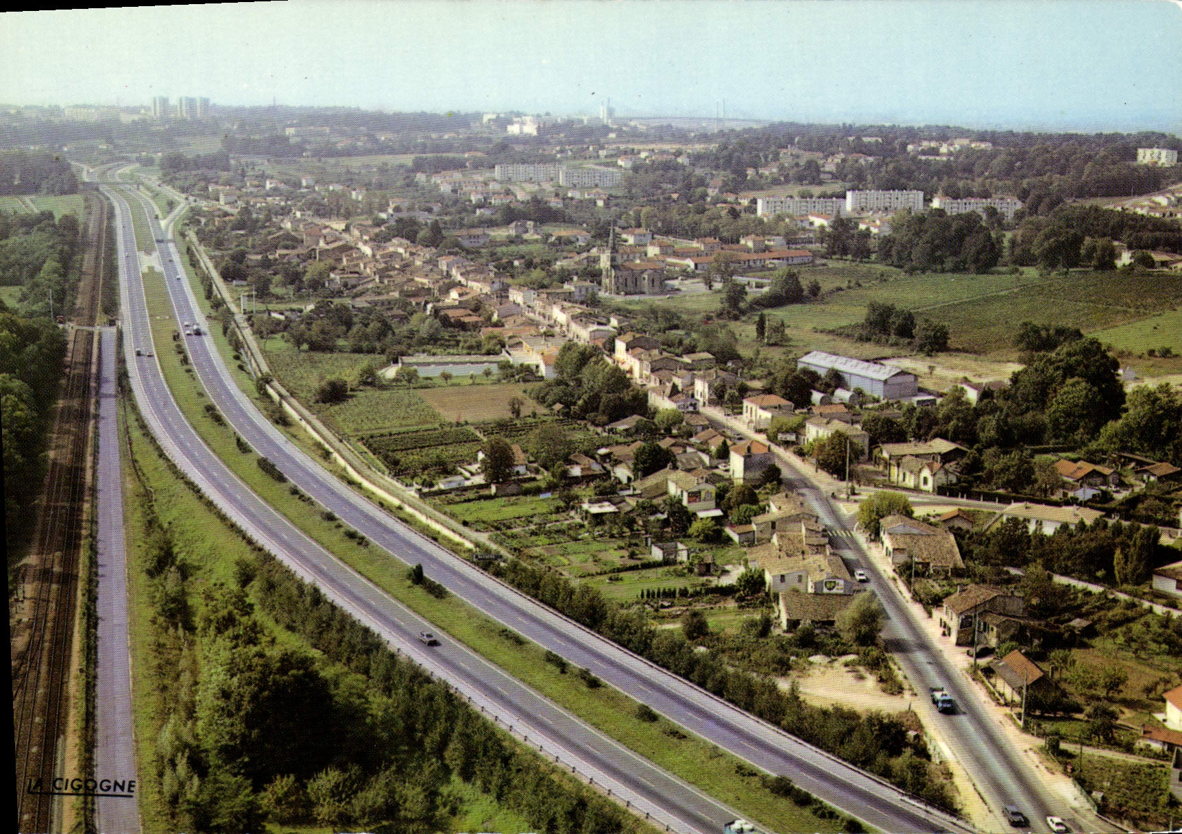 La Cigogne — Vue aérienne générale — Éditions LA CIGOGNE