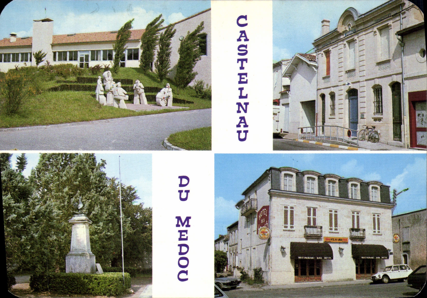 Castelnau du Médoc — vue de plusieurs lieux — Société d'Agence et de Diffusion d'Urville