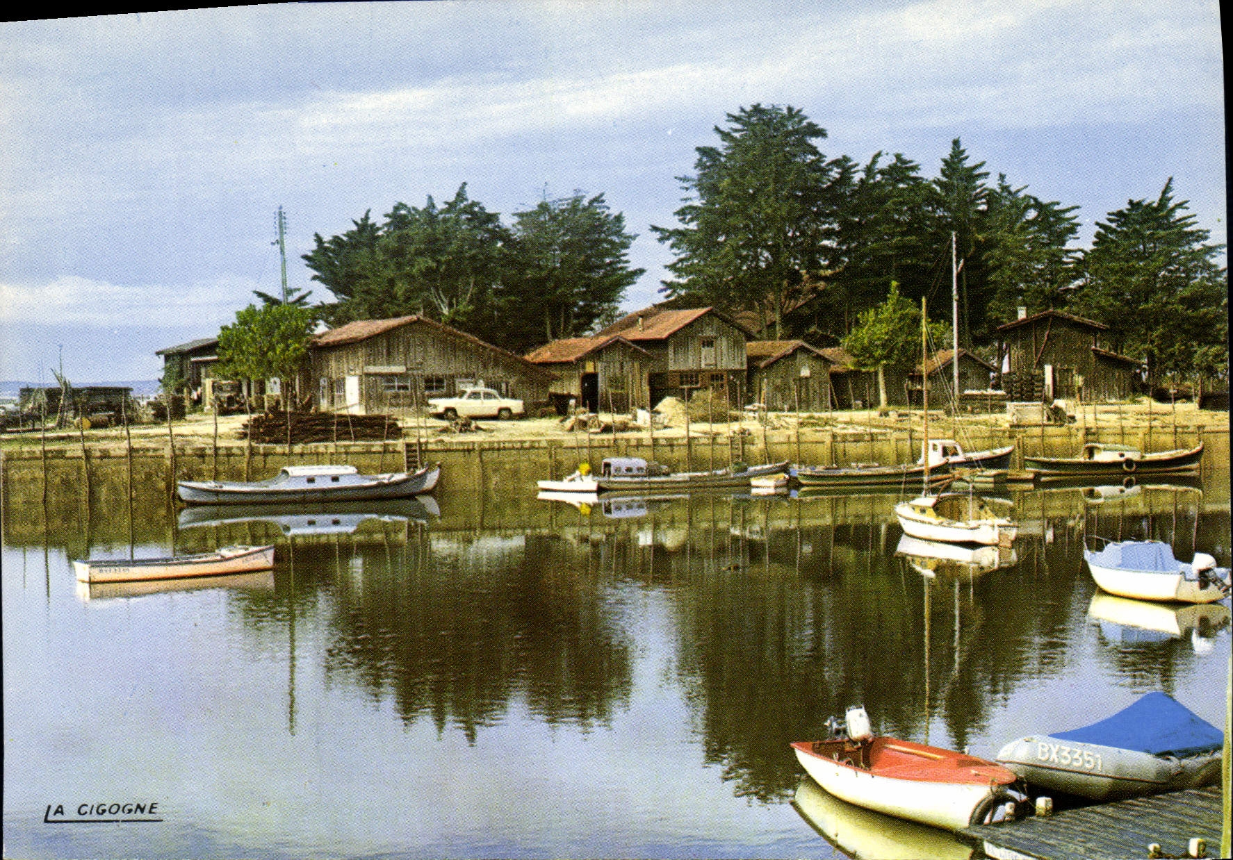 La Cigogne — Le port — Éditions La Cigogne, Hachette, Bordeaux