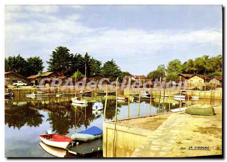 Cassy (Gironde) — Le port — Éditions « La Cigogne » - Recto
