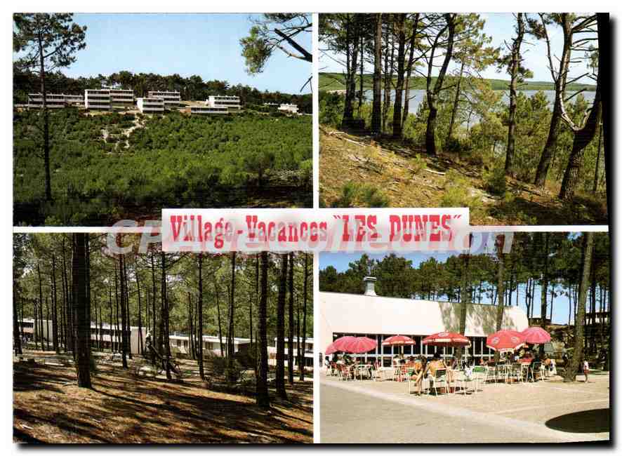 CPSM Bom Bannes Carcans Le Village de Vacances Les Dunes