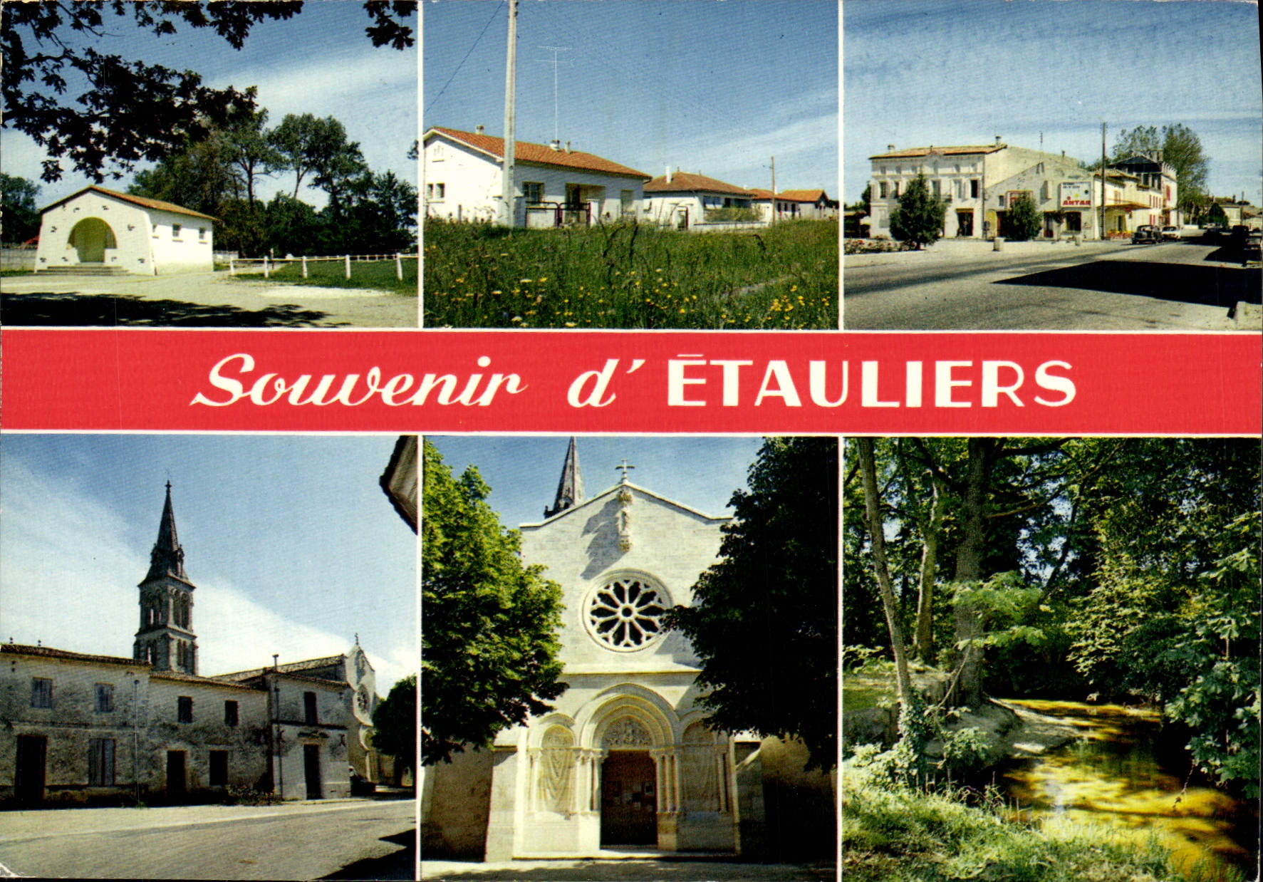 Étauliers — Souvenir d'Étauliers — Éditions LA CIGOGNE, Bordeaux