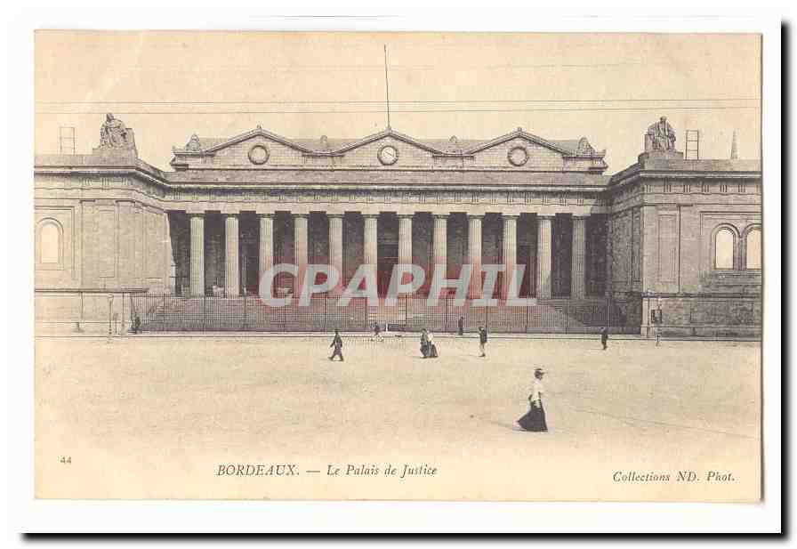 Bordeaux CPA Le palais de justice