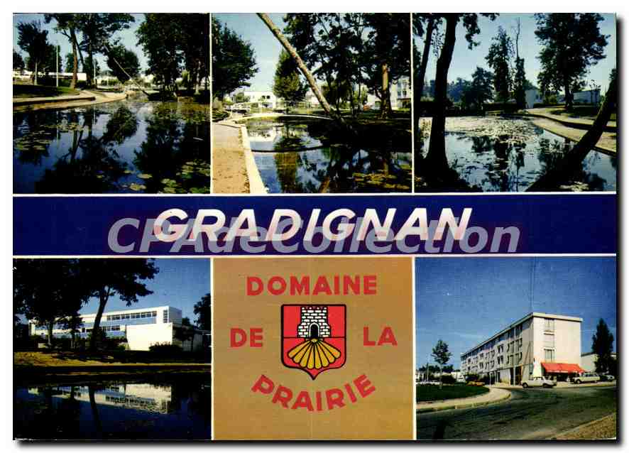 CPSM Gradignan Domaine De La Prairie