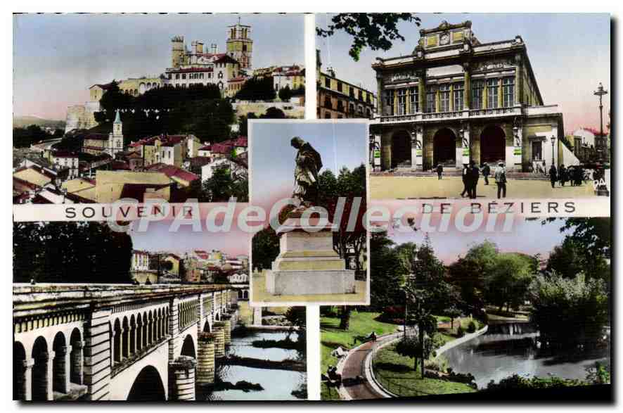 Béziers — Souvenir — Sté des Cartes Postales « Hérault »