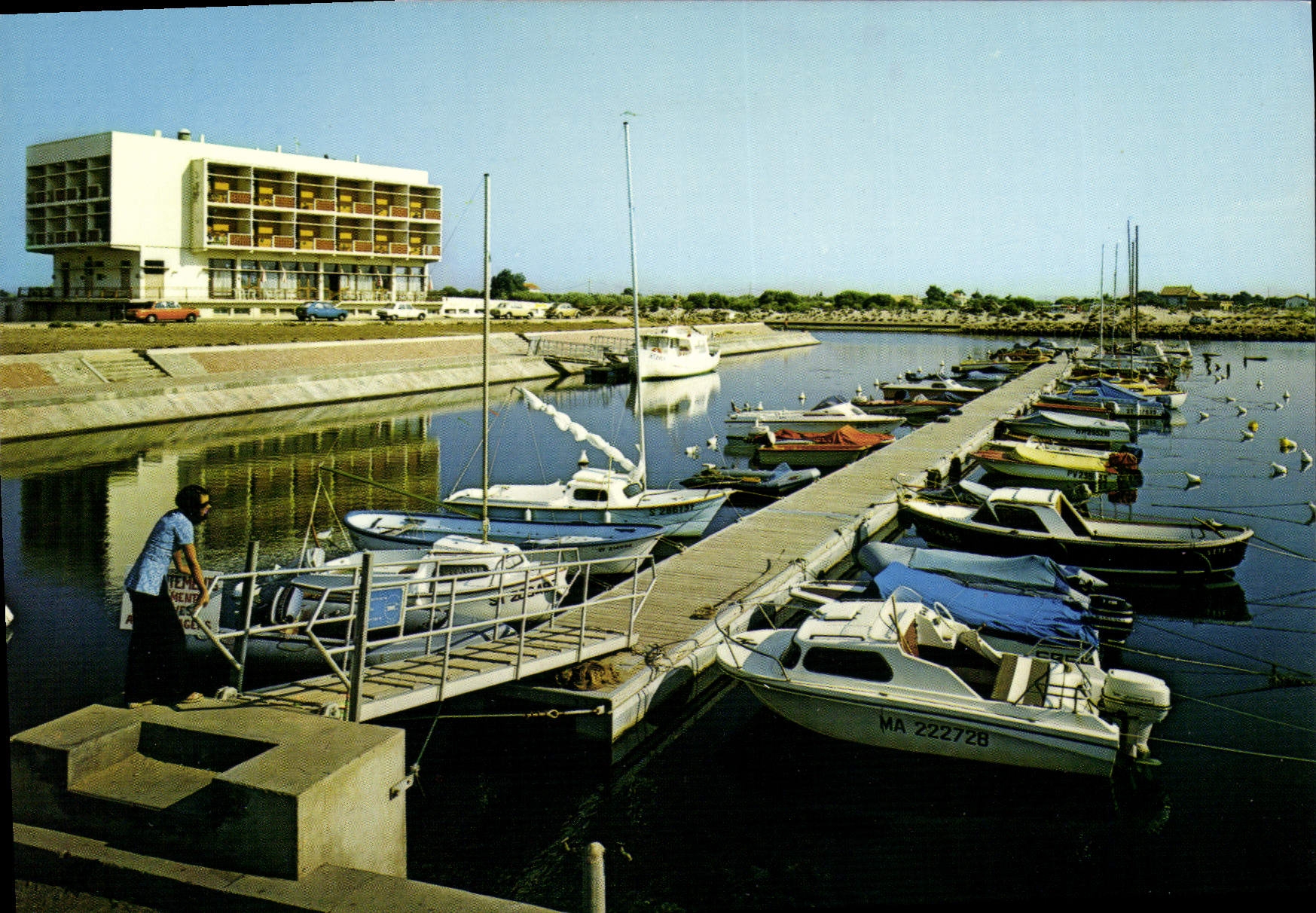 CPSM Marseillan Plage Le Port De Plaisance
