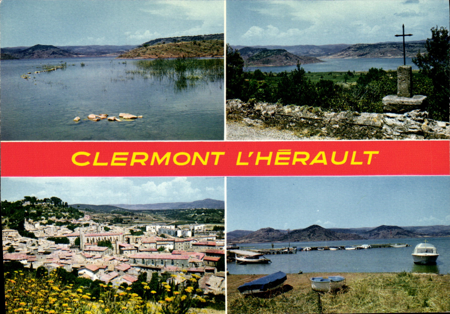 CPSM Clermont L'Herault Barrage Et Lac Salagou