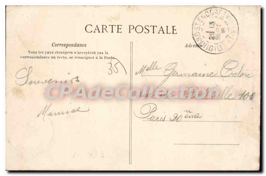 Dinard — Vue Générale — G. F. — n° 3759 — Reverso