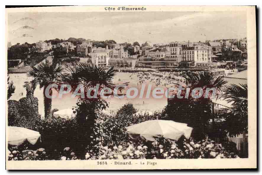 Dinard - La Plage — Côte d'Émeraude, éditée par Laurent-Nettardes, n° 2684