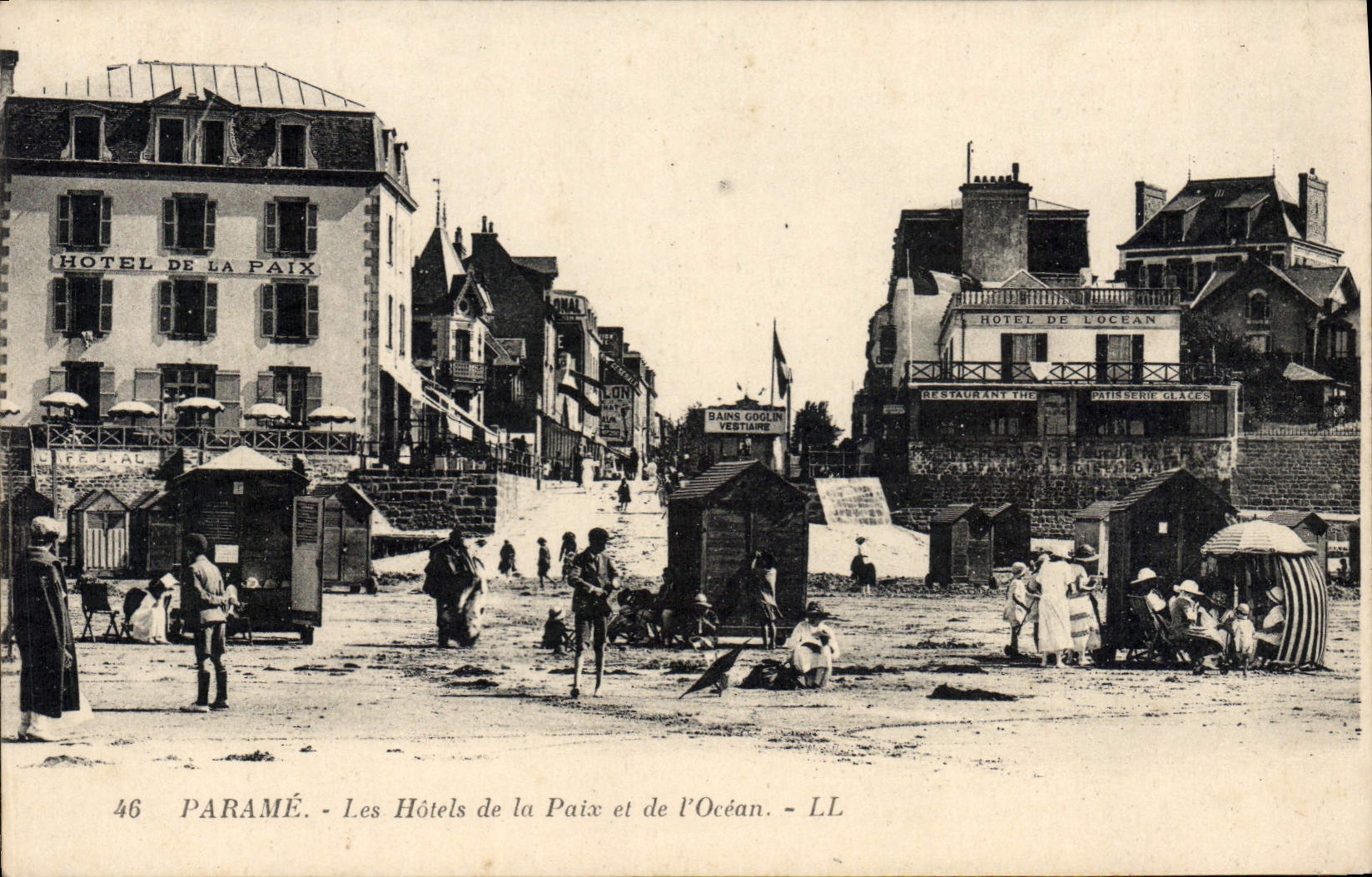 Paramé - Les Hôtels de la Paix et de l'Océan - LL