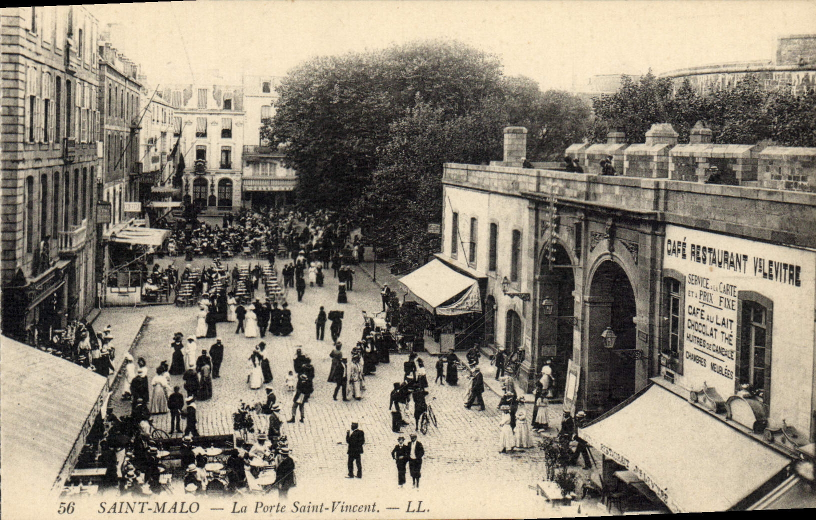 Saint-Malo — De Poort Saint-Vincent — LL. — N° 56