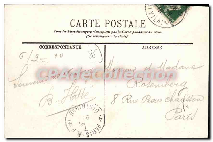 Saint-Malo — De Place Châteaubriand — LL. n°174 — Achterkant