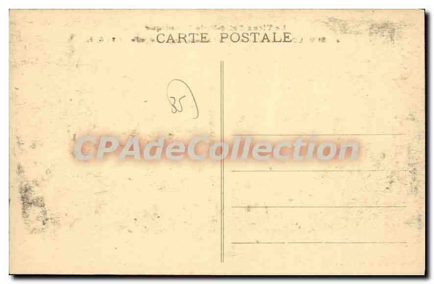 St-Malo - Velorio de M. de Chateaubriand, el 19 de julio de 1848 - G.F. — Reverso