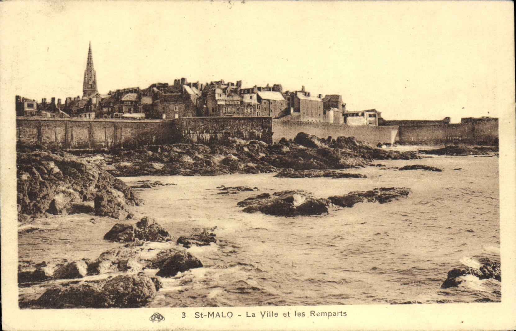 St-Malo - La Ville et les Remparts — éditeur anonyme, n° 3