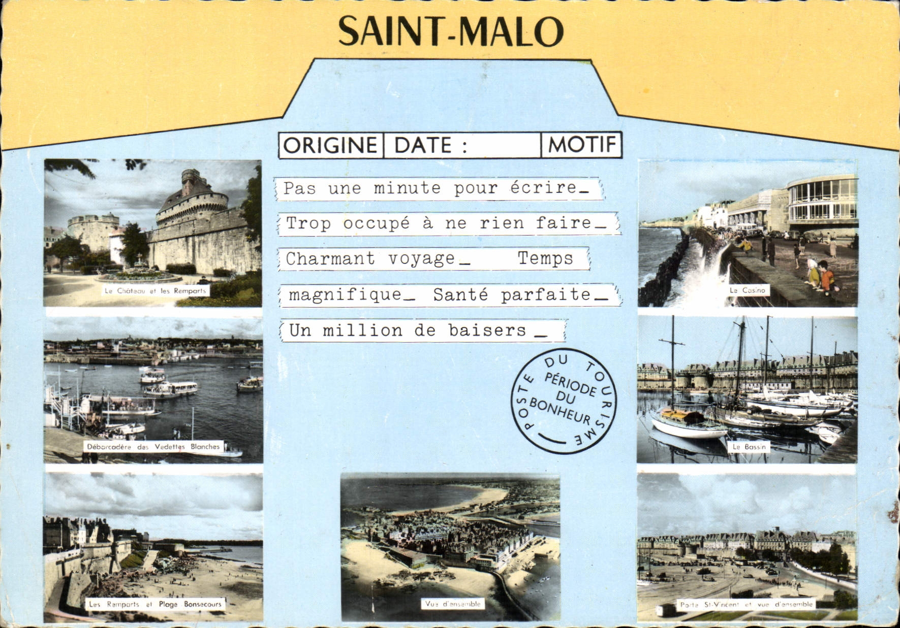 Saint-Malo — Vue panoramique et sites — Artaud & Fils, Nantes