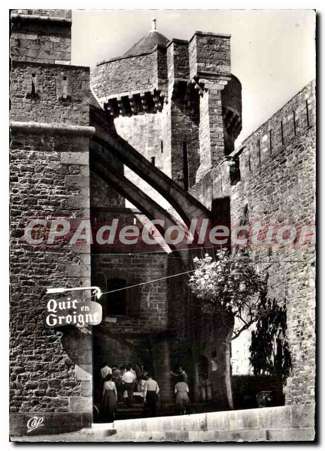Saint-Malo - Cité Corsaire — entrée du Musée Quic-en-Groigne — Cité des Arts Photomécaniques