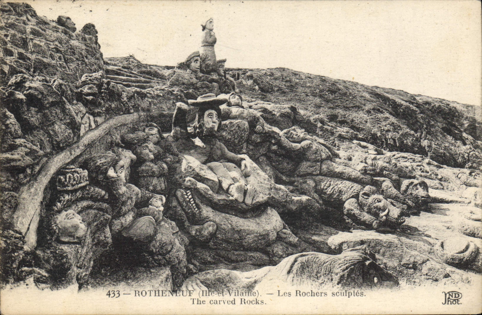 Rothenluf (Ille-et-Vilaine) — Les Rochers sculptés — JND Phot.