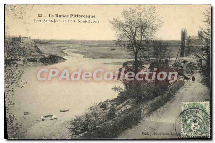 La Ranée Pittoresque — Port Saint-Jean et Port Saint-Hubert — Éditeur J. Passenard, Dir. 53