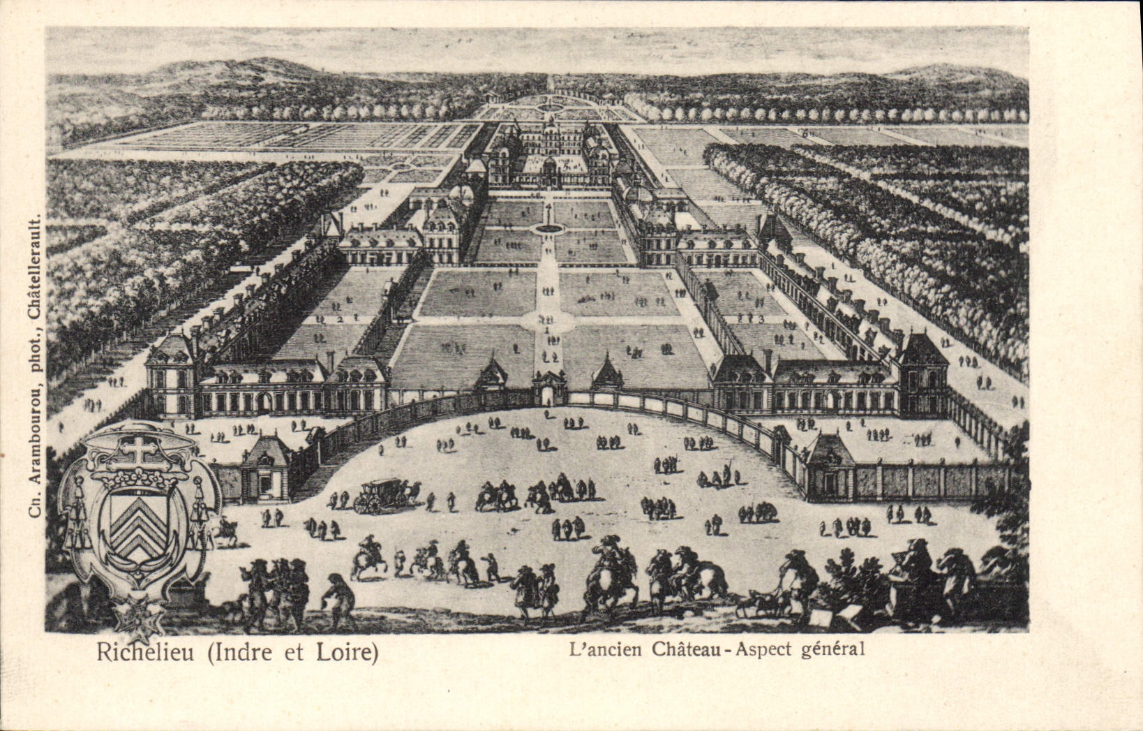 CPA Richelieu L'Ancien Chateau Aspect General