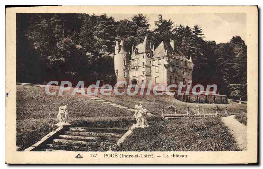 CPA Pocé Le Chateau