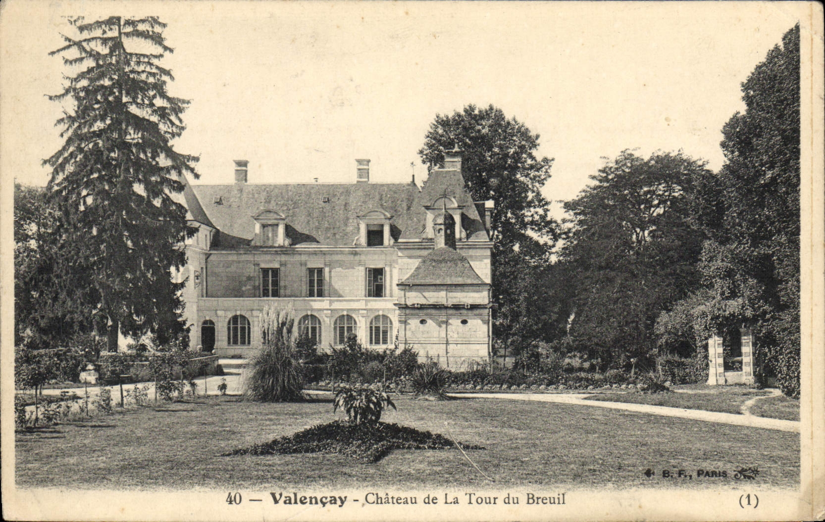 CPA Valencay Chateau De La Tour Du Breuil