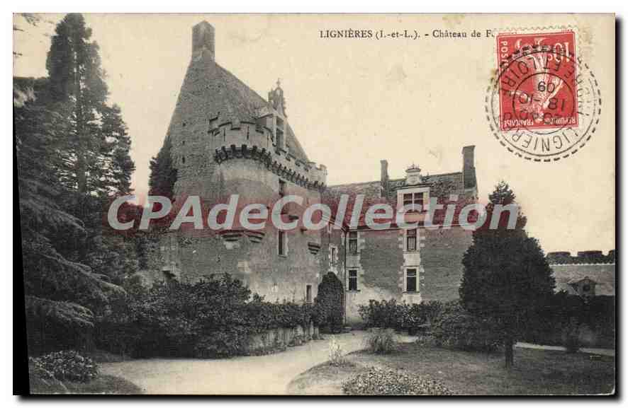 CPA Lignieres Château