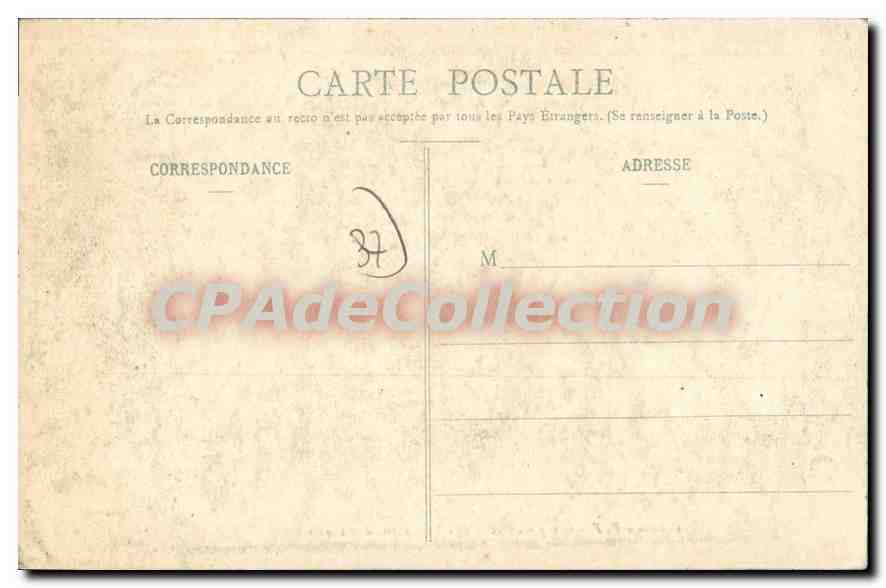CPA Camp Du Ruchard Une Partie Des Tentes — Rückseite
