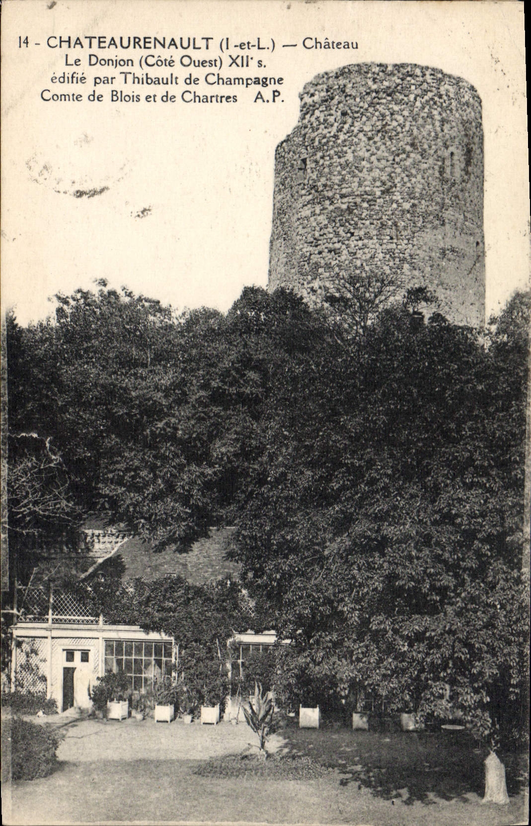 CPA Chateaurenault Le Donjon Chateau